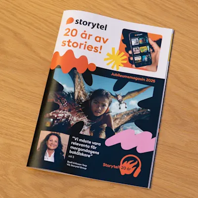 SE - Local page - Storytel 20 år - highlighted content block 3 - 4x3