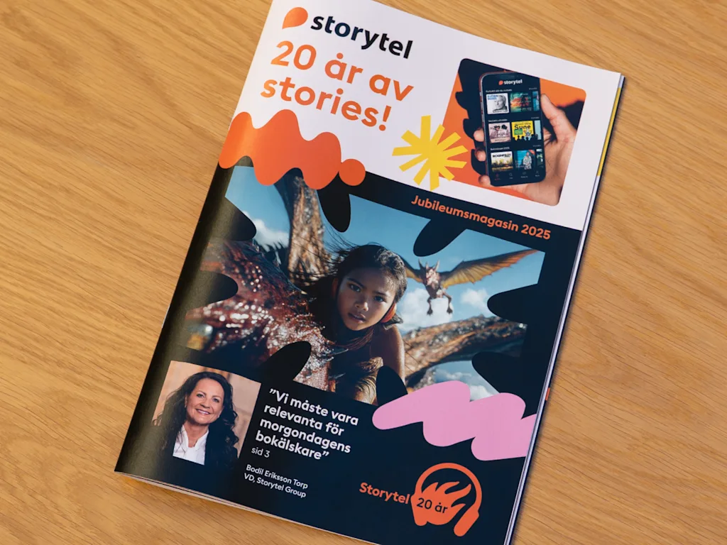 SE - Local page - Storytel 20 år - highlighted content block 3 - 4x3