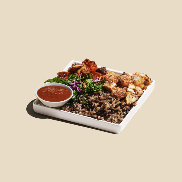 BBQ Chicken + Squash Plate