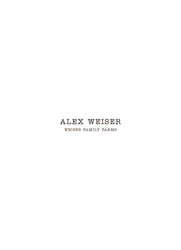 Alex Weirser - Weiser Family Farms