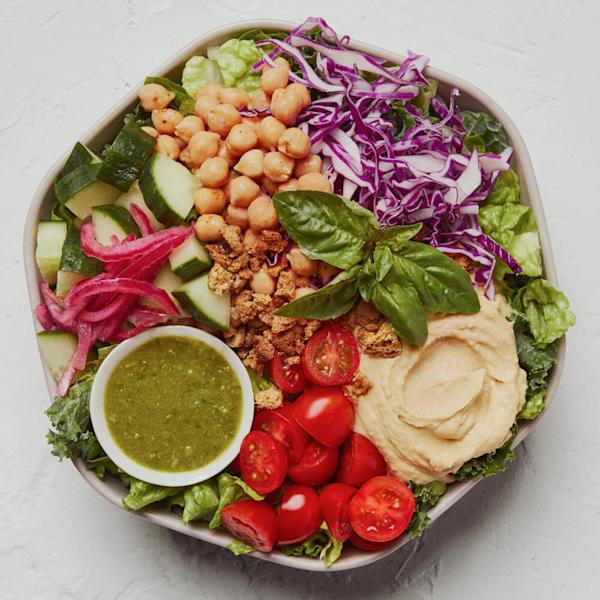 Hummus Crunch Salad