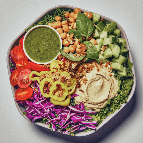 Hummus Crunch Salad