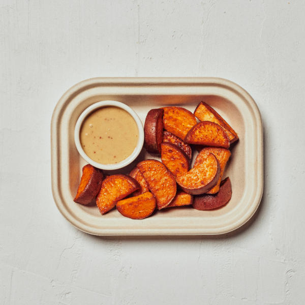 Hot Honey Sweet Potatoes