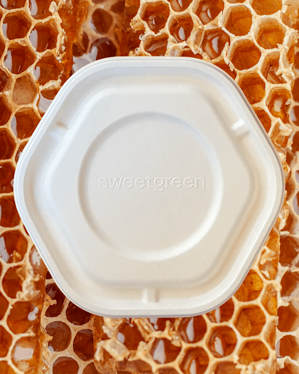 Hex bowl over honeycomb