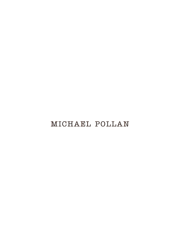 Michael Pollan