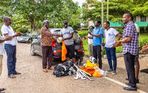 Adonteng Senior High School Sports Items Donation: Fostering Health and Team Spirit - Image 3