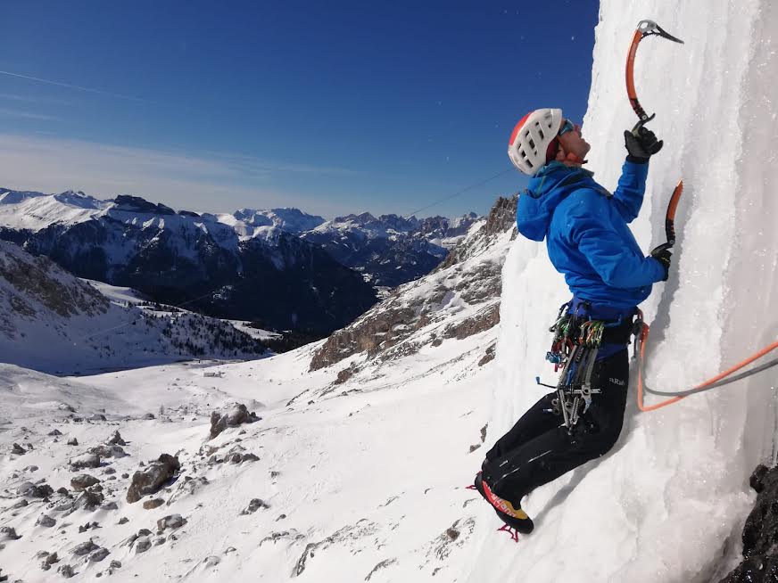 Ice climbing
