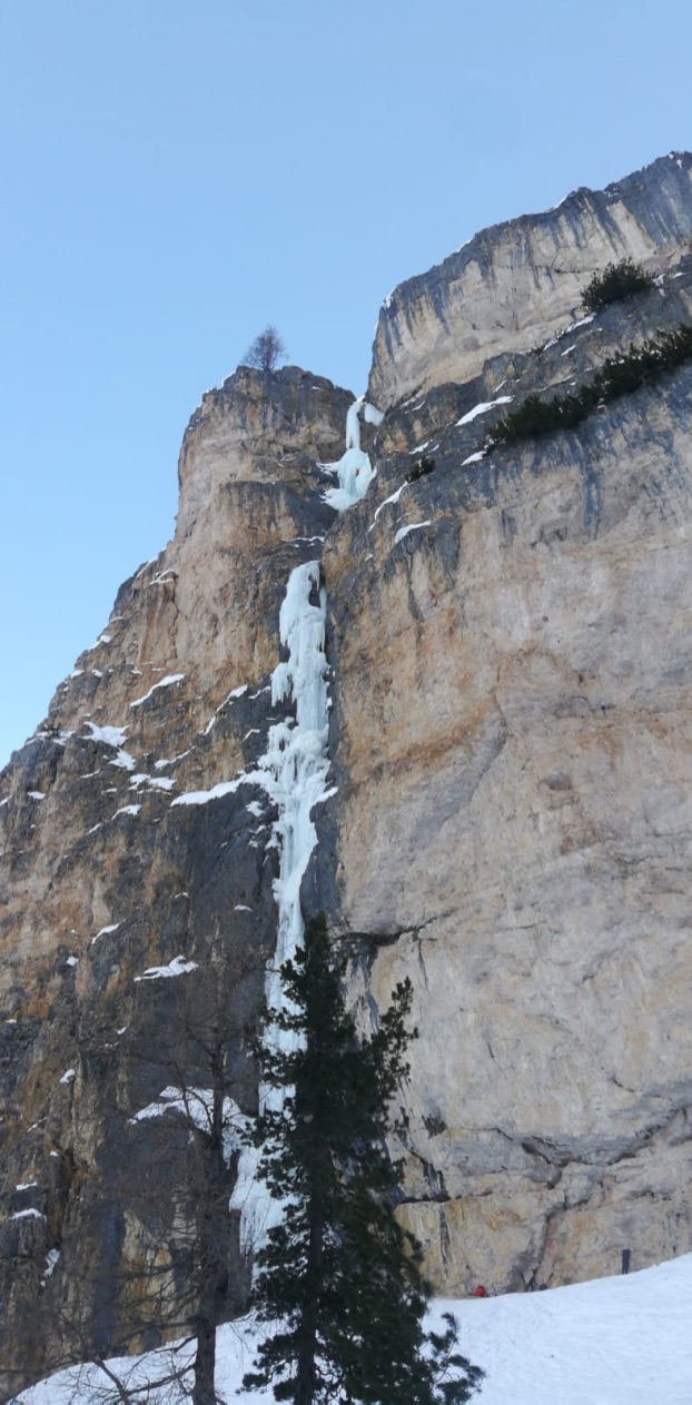 Corso cascate ghiaccio