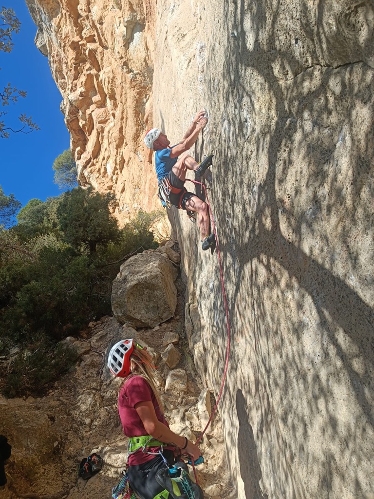 Corso arrampicata falesia