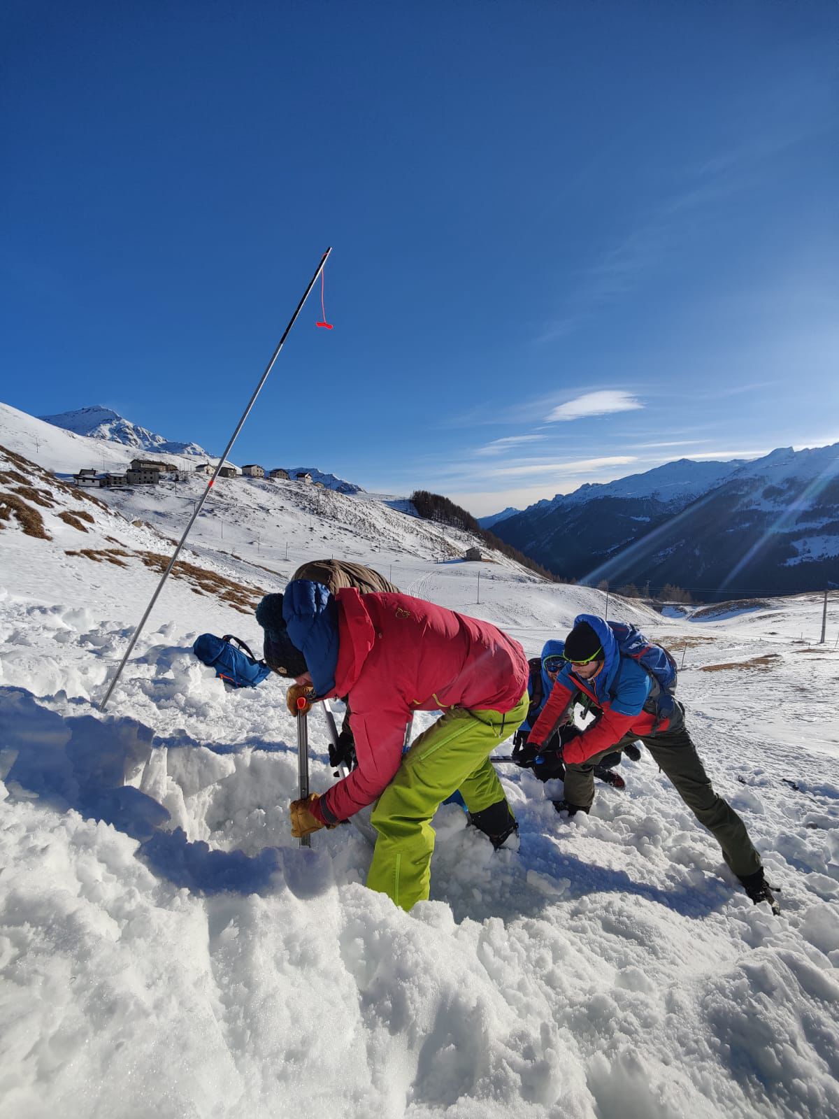 Snow safety training