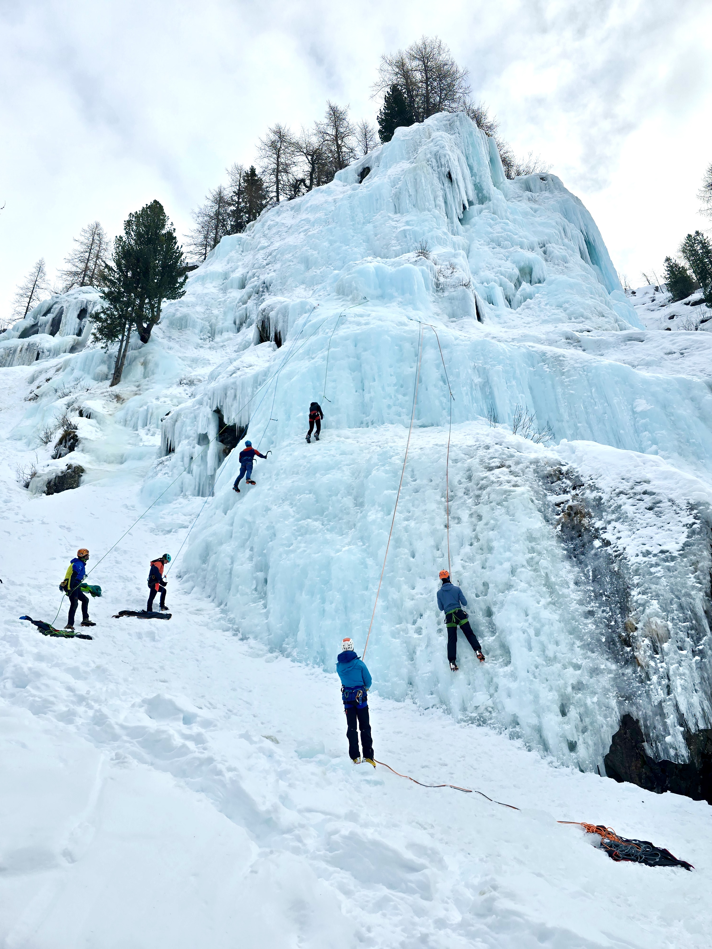 Ice climbing