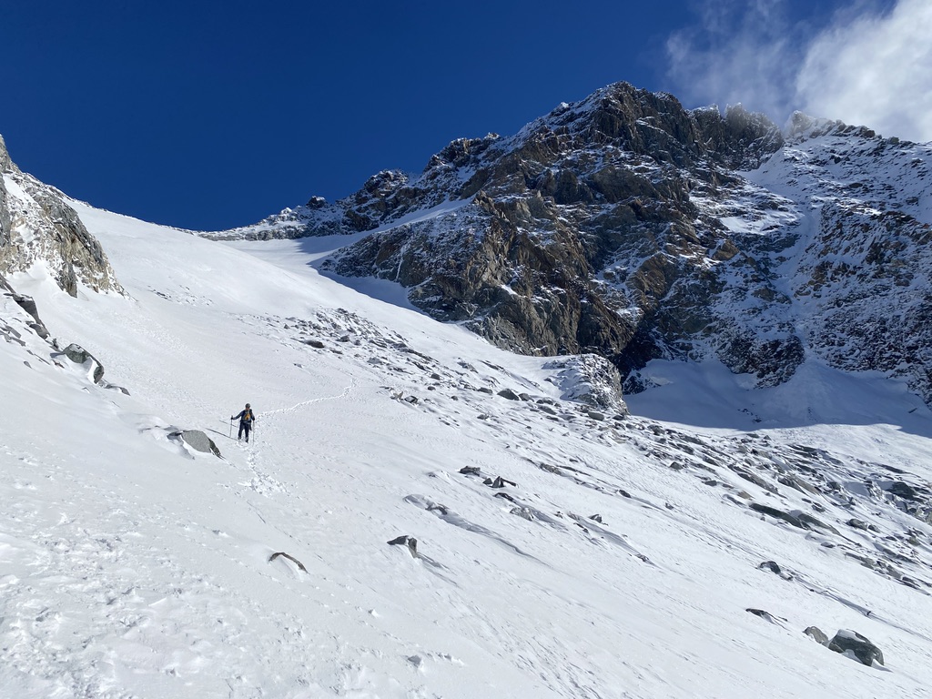 Monte Disgrazia, via normale