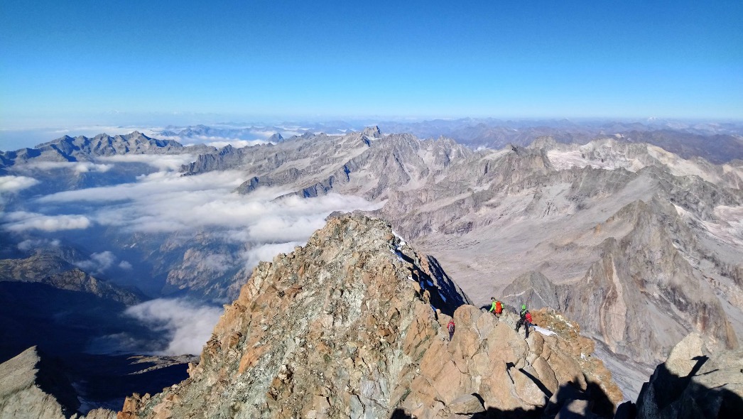 Monte Disgrazia, corda molla