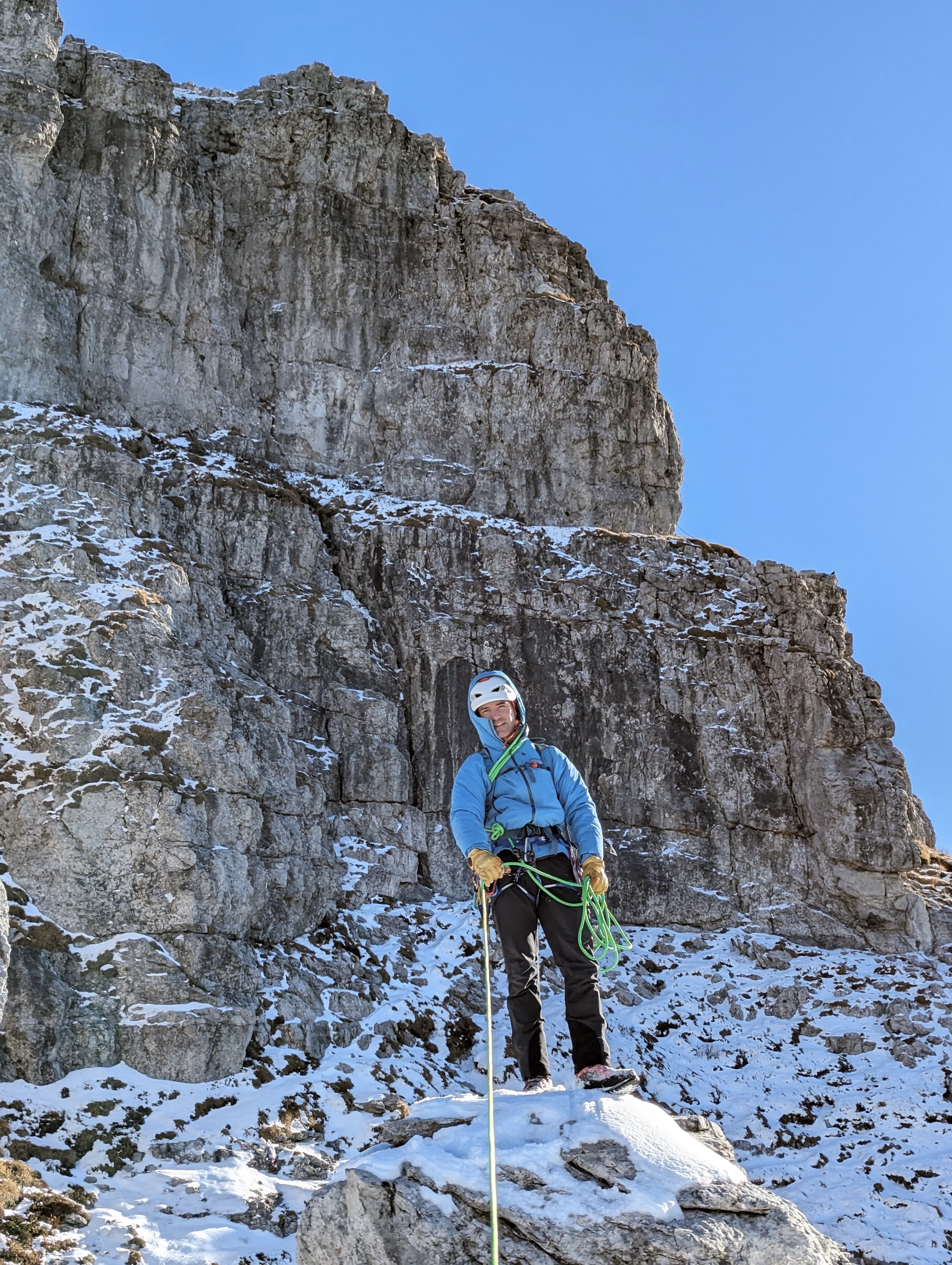 Alpinismo invernale avanzato