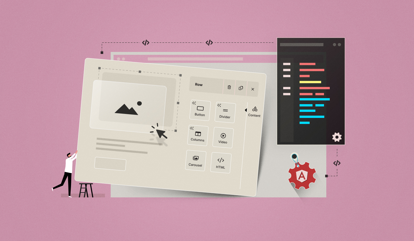 4 Quick Steps to Embed Unlayer Email Builder in Angular 