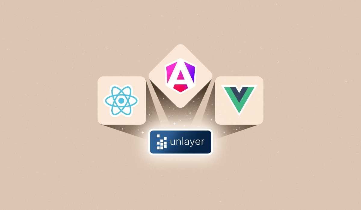 Unlayer SDK: A Comparison of Options for React, Angular & Vue