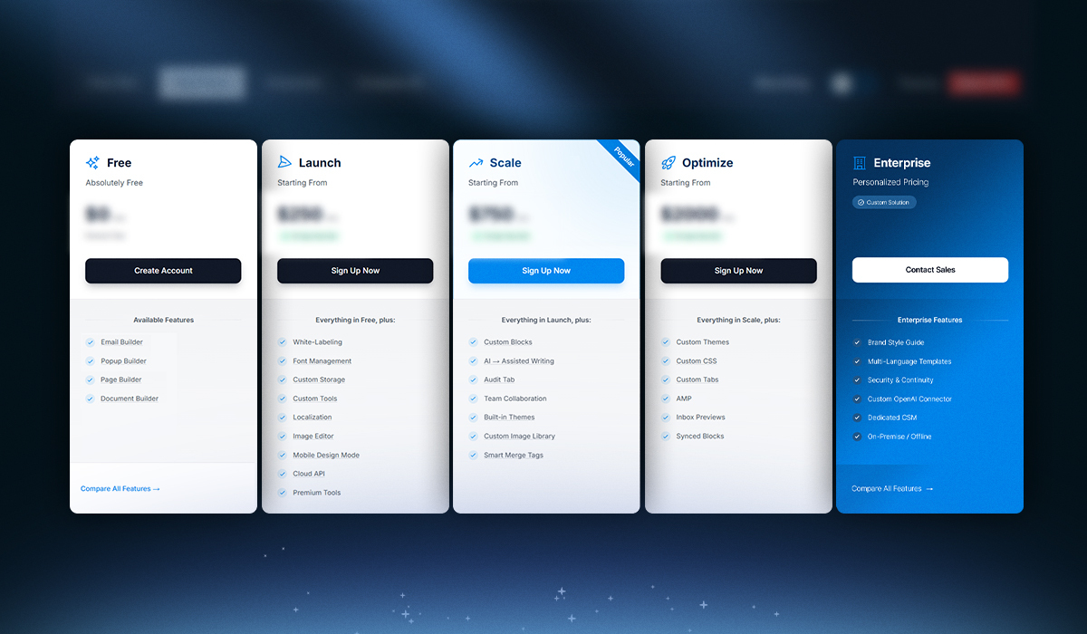 Unlayer Enterprise vs Self-Serve: Key Differences Explained Feature Image