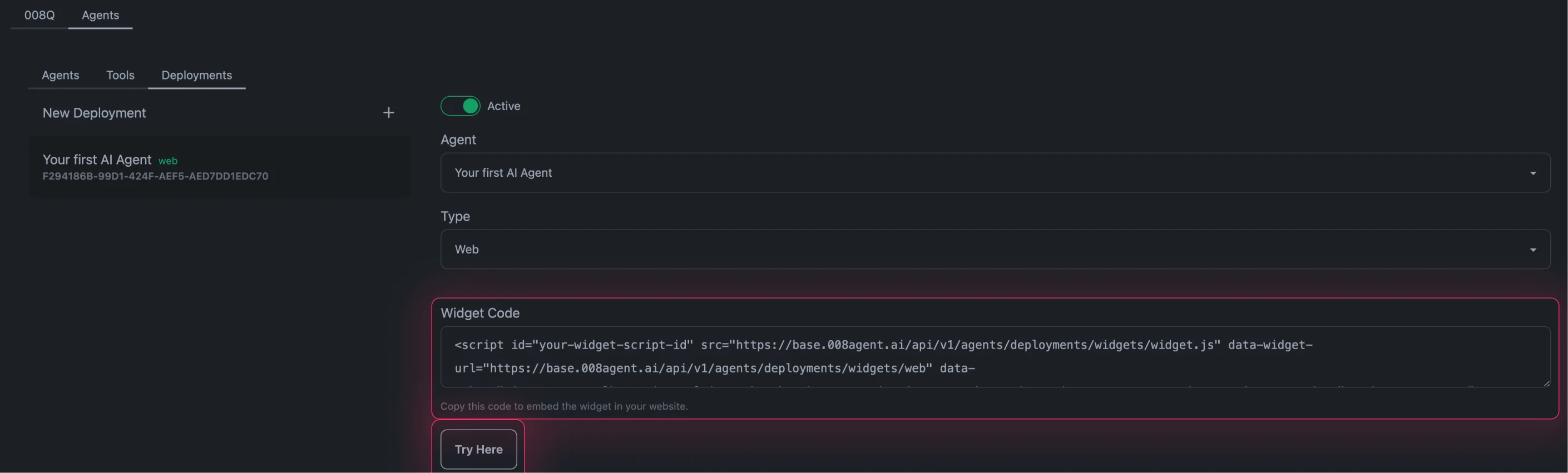 Web-Deployment