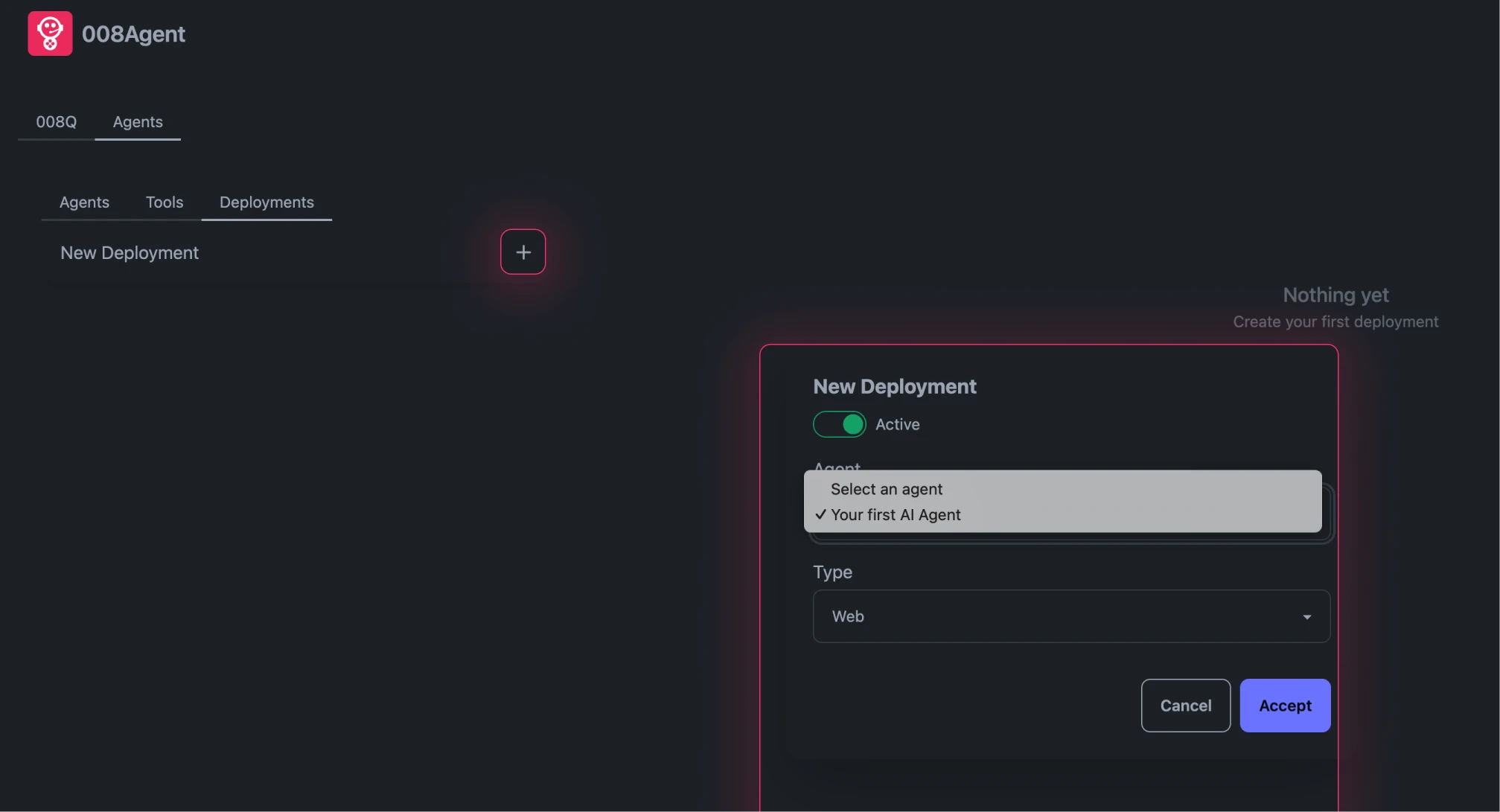 Web AI Agent Deployment