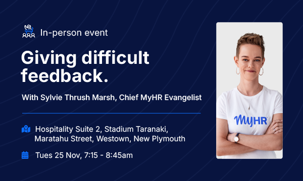 Event: Giving difficult feedback