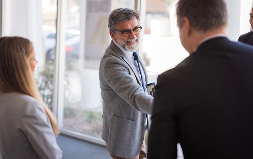 Employee leaves work on last day