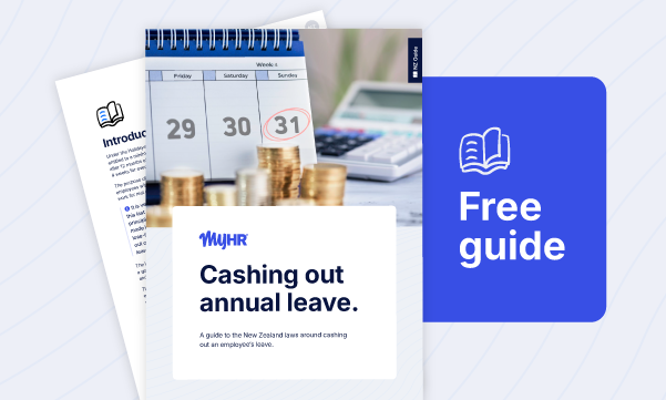 Resource - Cashing out annual leave