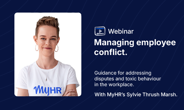 Event: Managing employee conflict