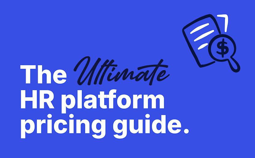 The ultimate HR platform pricing guide MyHR