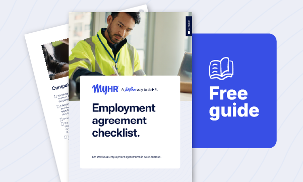 Resource - Individual Employment Agreement checklist
