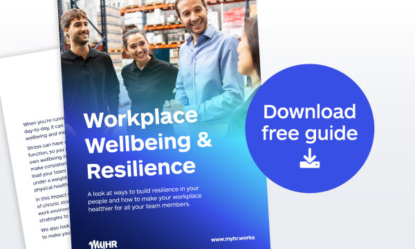 Workplace wellbeing and resilience