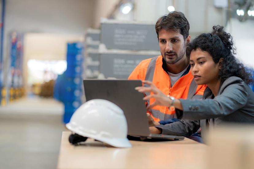 Workers using a health and safety platform