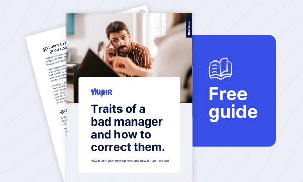 Resource - Traits of a bad manager and how to correct them.