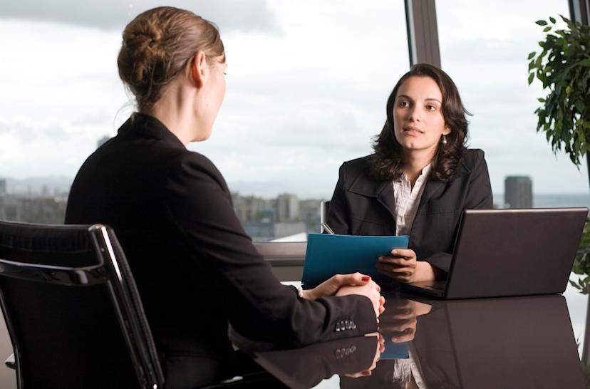 Employer and employer in an exit interview