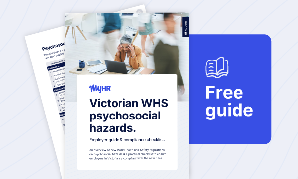 Resource - Victorian WHS psychosocial hazards compliance checklist