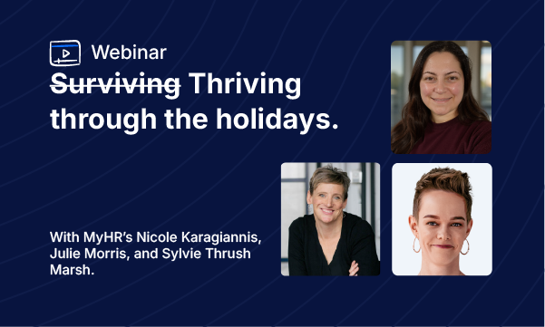 Event: Thriving through the Holidays