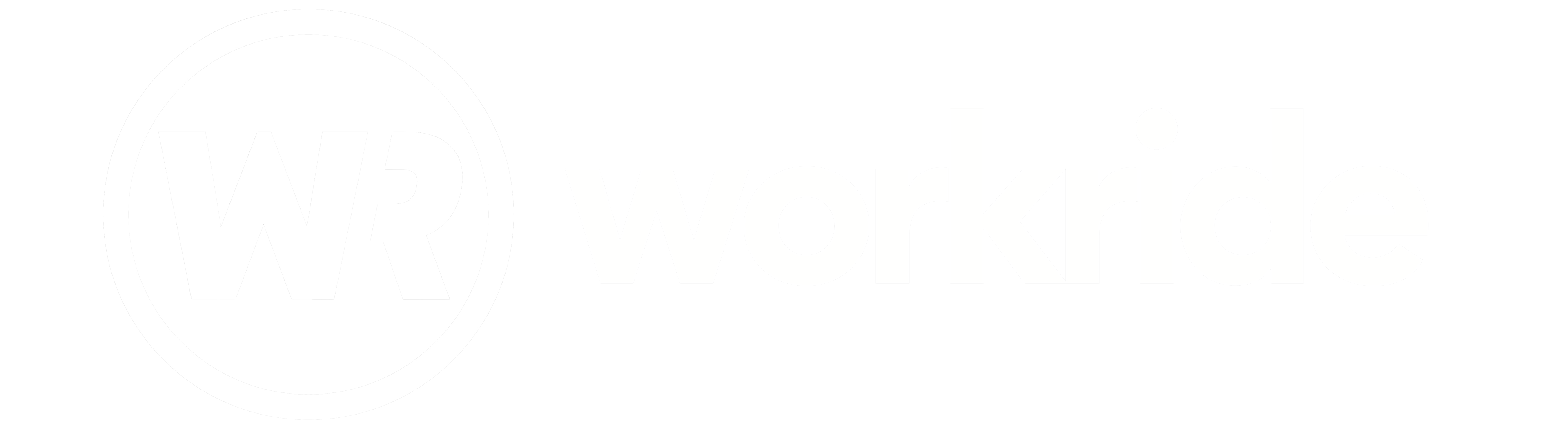 Workride white logo
