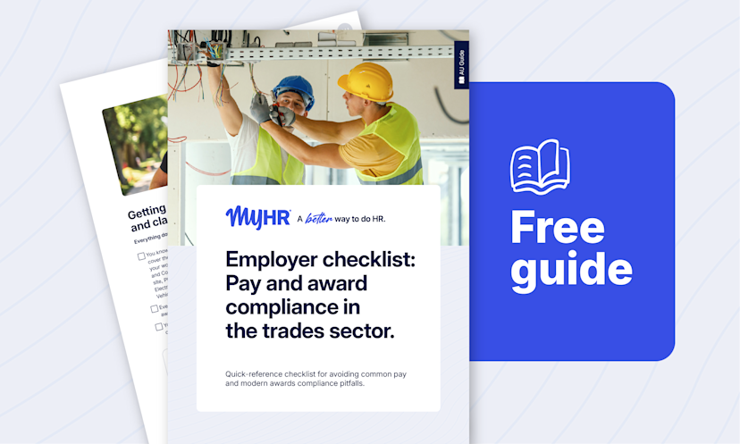 Resource - Employer checklist: Pay and award compliance in the trades sector