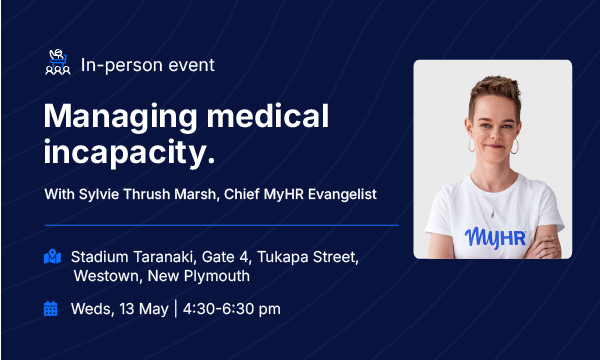 Event: Managing medical incapacity | New Plymouth