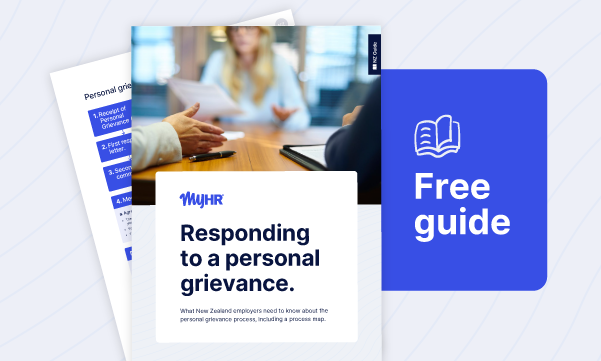 Resource - Responding to a Personal Grievance