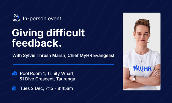 Event: Giving difficult feedback