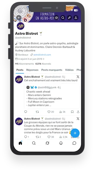 Rejoignez-nous sur Twitter