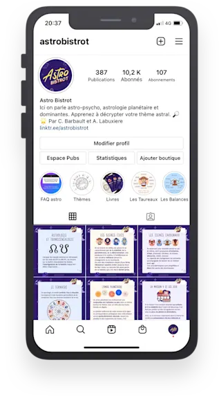 Rejoignez-nous sur Instagram