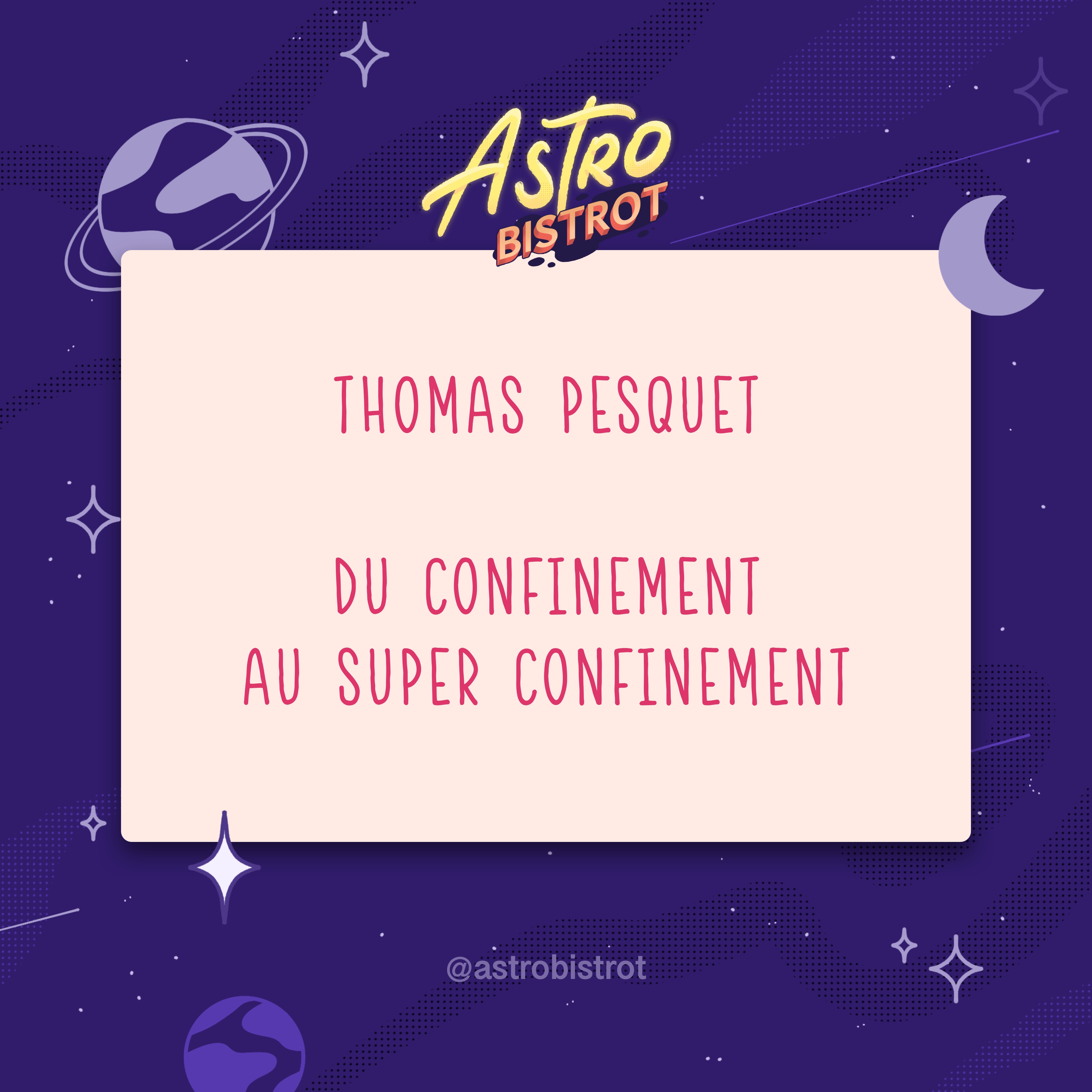 L'étude du thème astral de Thomas Pesquet, astronaute | Astro Bistrot