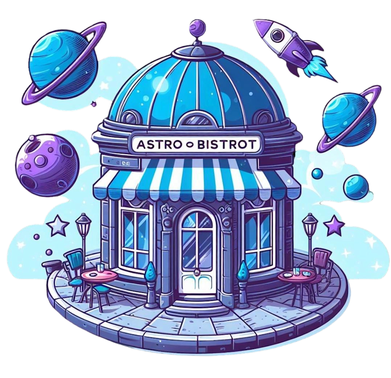 Illustration d'Astro Bistrot par Astroblabla