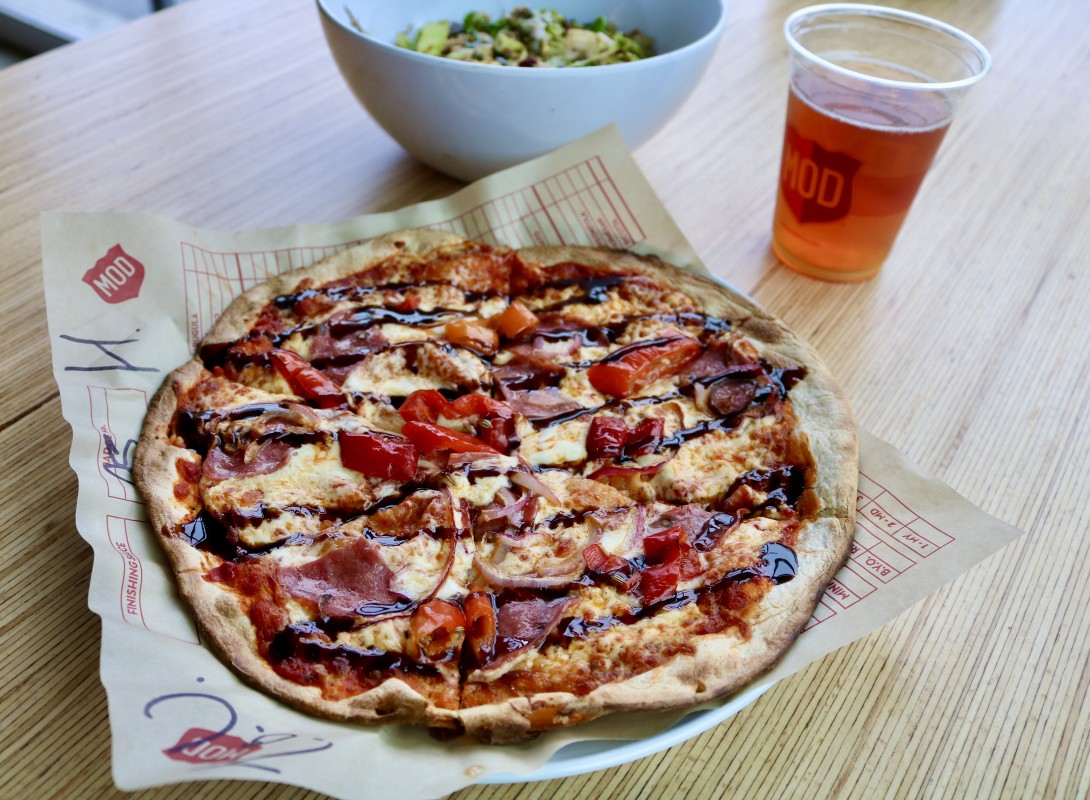 Finding community and delicious pizza at MOD Pizza: a pizzeria where happiness is a slice away