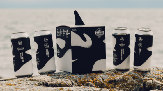 Vancouver Island Brewing’s Pod Pack Raises Funds to Support Southern Resident Killer Whales