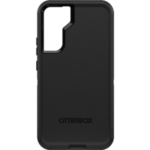 Black OtterBox Galaxy S22+ Defender Case from the Back
