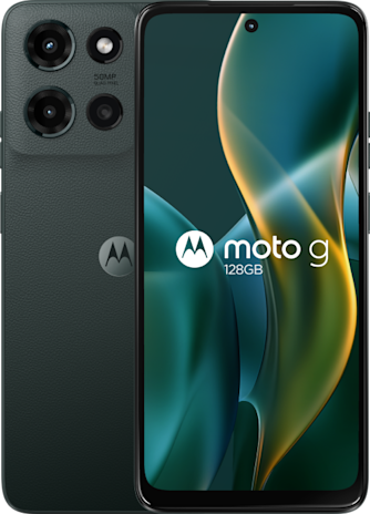 moto g 2025 phone front and back side