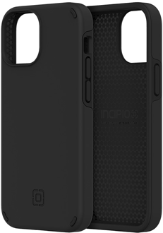 Black Incipio Duo Front and Back of Case View