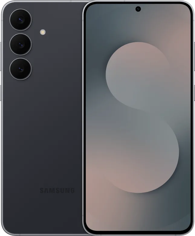 Samsung Galaxy S25 FE front and back